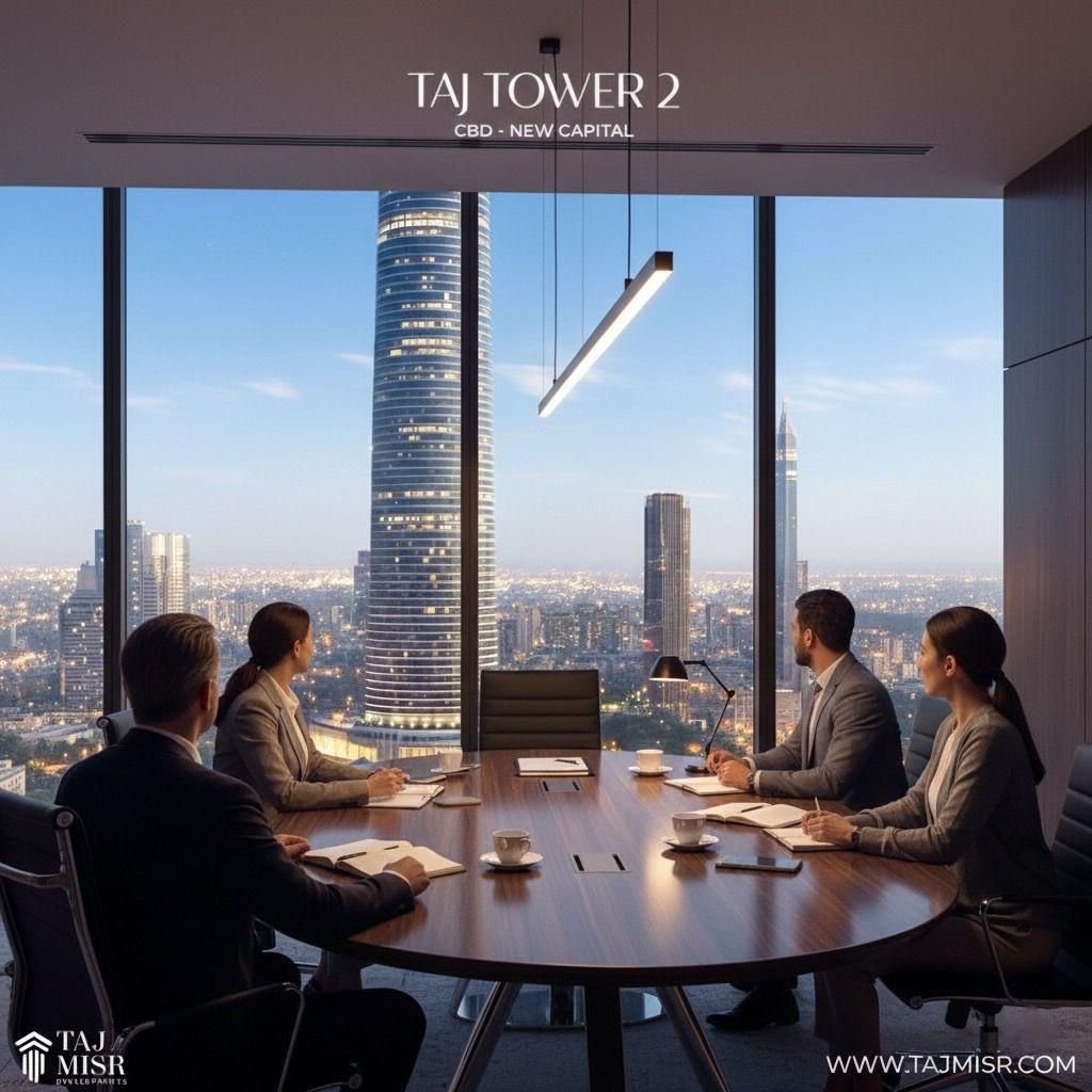 TAJ MISR تاج تاور 2 العاصمة الإدارية الجديدة TAJ TOWER 2 NEW Capital
