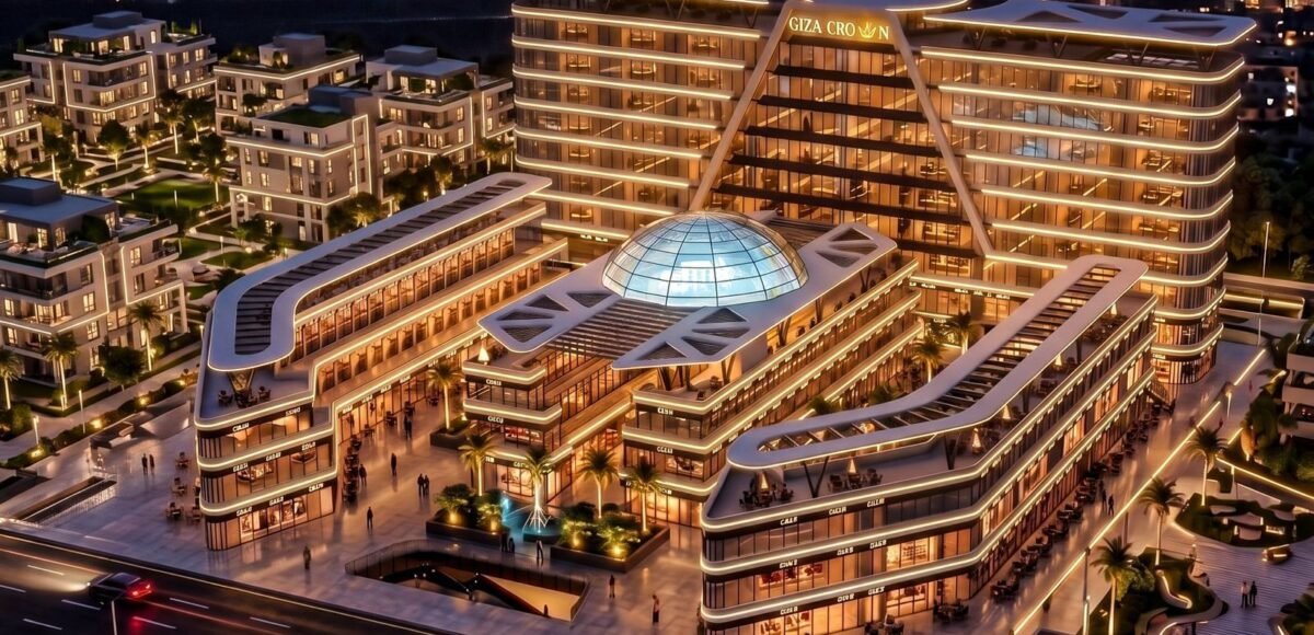 مشروع مول كراون جيزة تاورز Crown Giza Towers Mall 