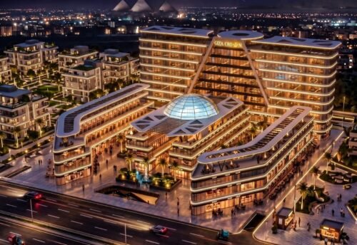 مشروع مول كراون جيزة تاورز Crown Giza Towers Mall
