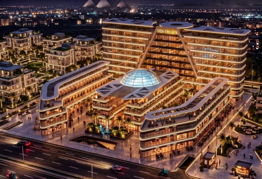 مشروع مول كراون جيزة تاورز Crown Giza Towers Mall